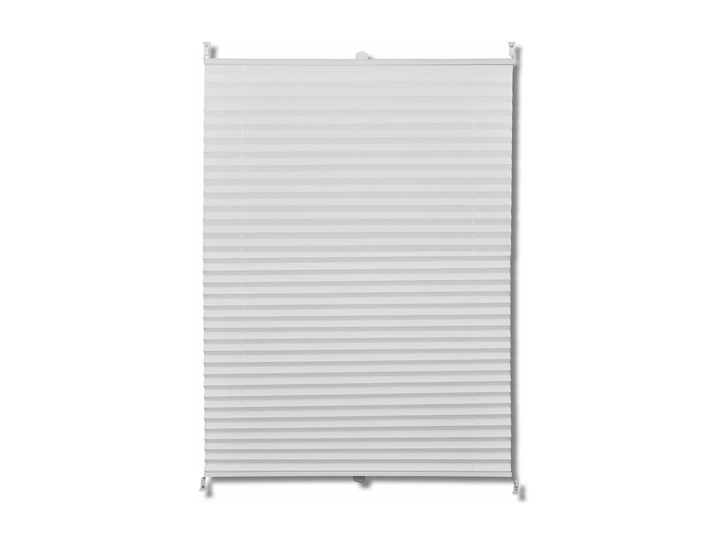 Store plissé en blanc blanche 150 x 60 x 150 cm 4102170