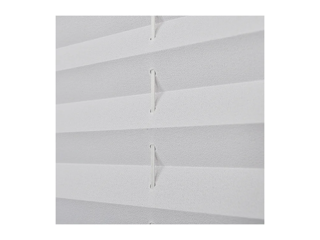 Estor plisado en blanco 90 x 150 cm 4102182