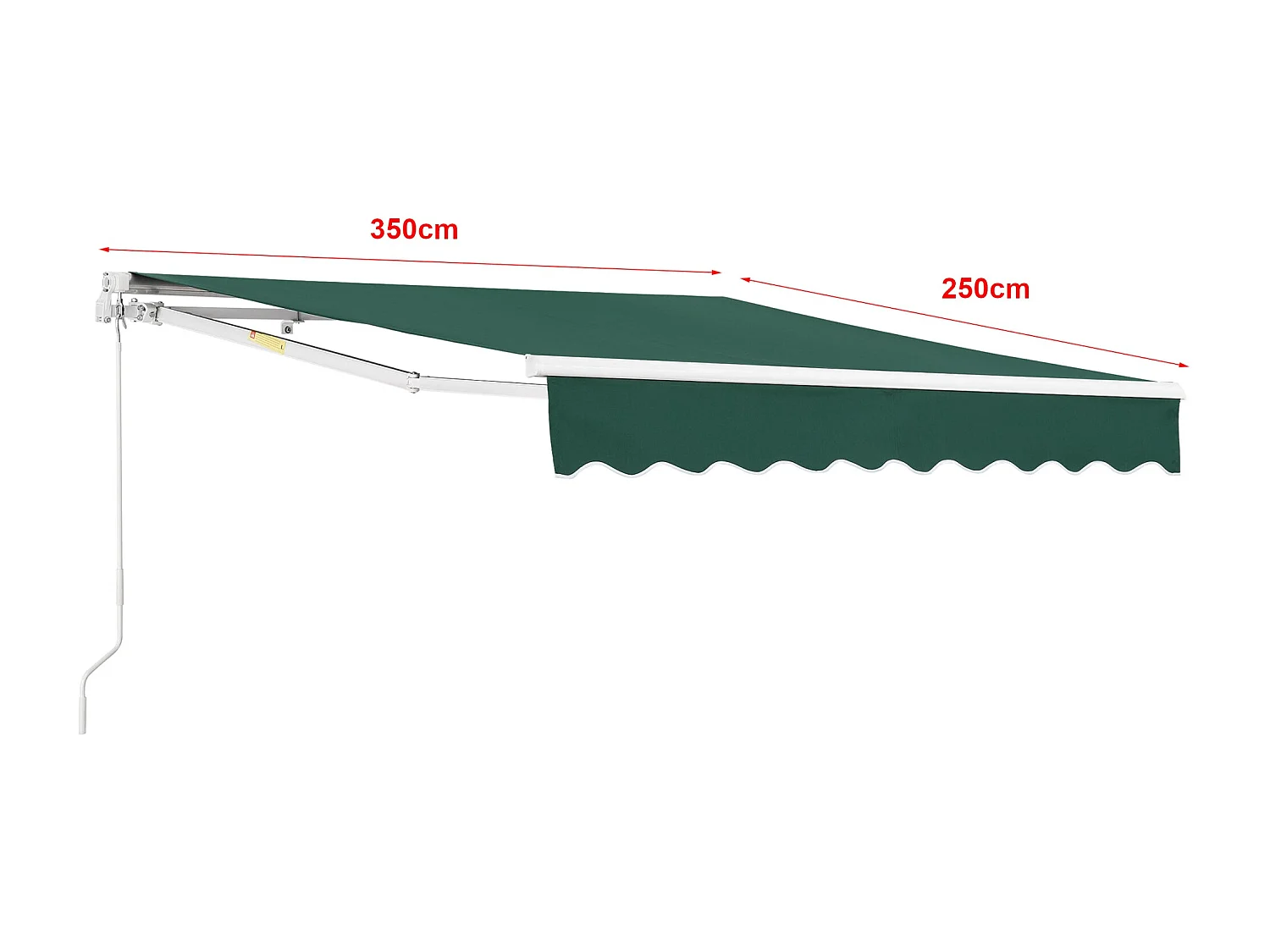 Store banne avec manivelle 350 x 250 x 250 cm 03_0008312