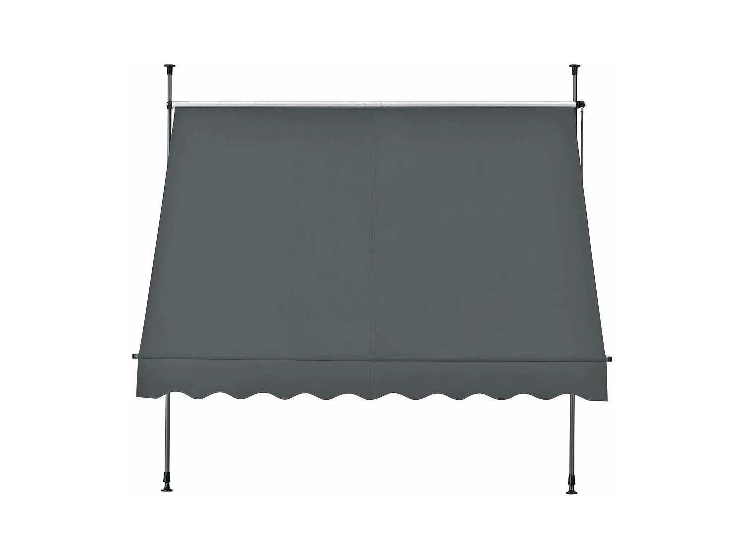 Brise-soleil pare-soleil acier et grise 250 x 118 x 300 cm 03_0004705