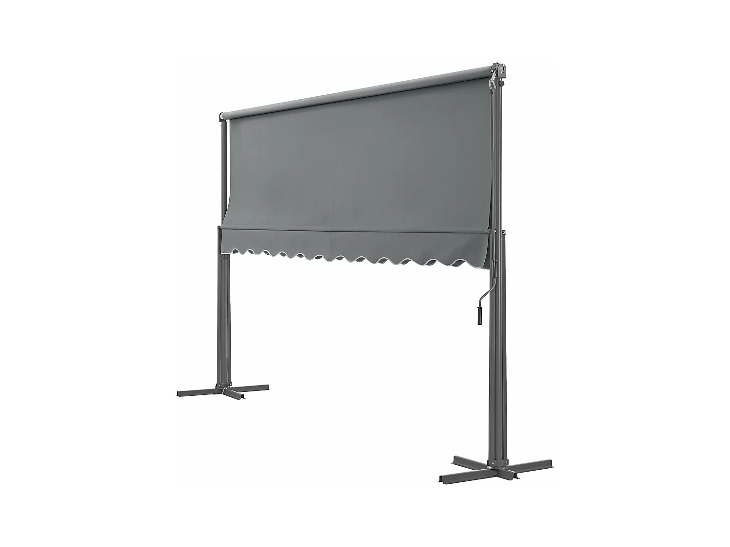 Store banne autoportant à grise 400 x 300 x 260 cm 03_0008294