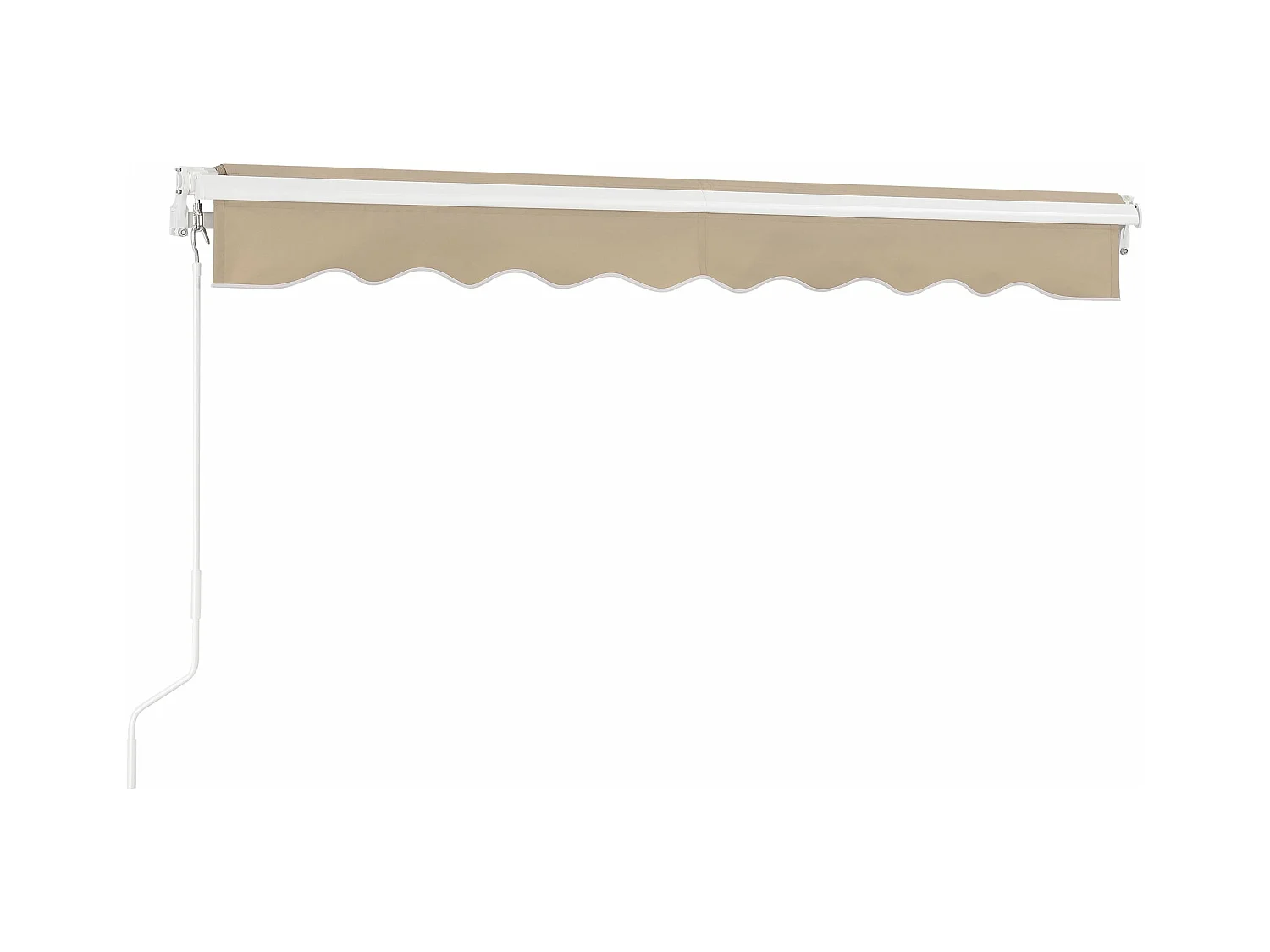 Store banne avec manivelle beige 250 x 250 x 200 cm 03_0008298