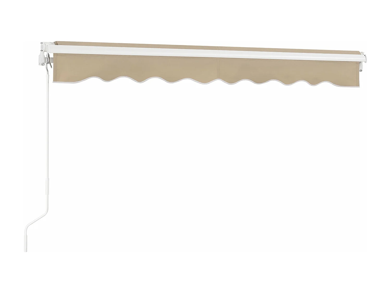 Toldo com manivela 250 x 200 cm bege 03_0008298