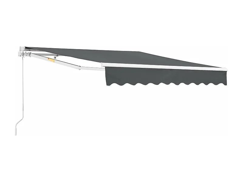 Toldo com manivela 350 x 250 cm cinza escuro 03_0008310