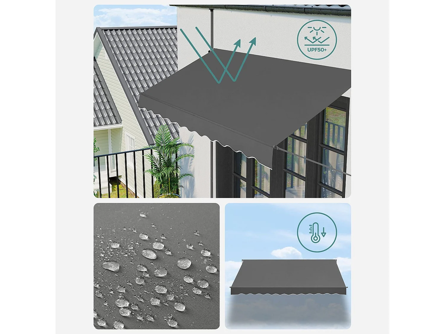 Store banne manuel store grise 300 x 130 x 300 cm 12_0001827