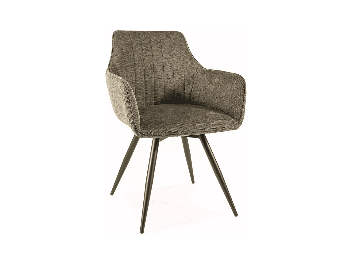 Sedia Ballo/Rivestimento in tessuto/Rotazione di 180 gradi/Oliva