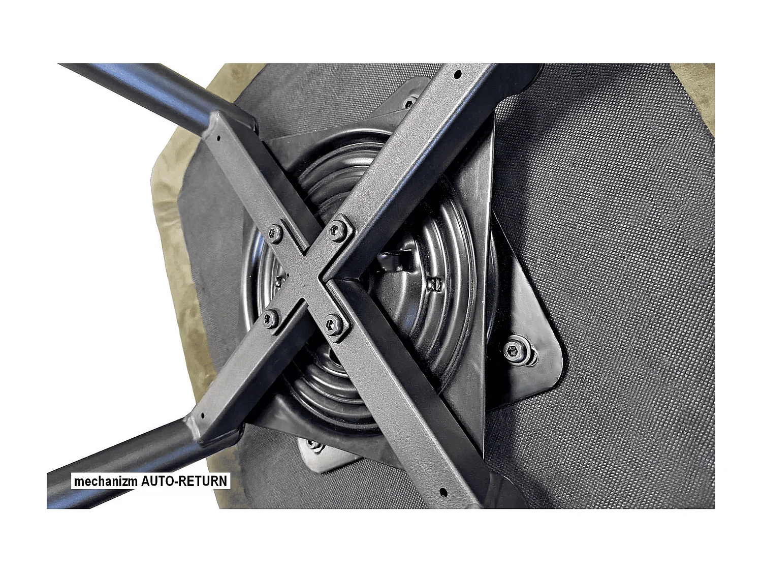 Stuhl Ballo/Stoffbezug/180Grad Rotation/ Grau