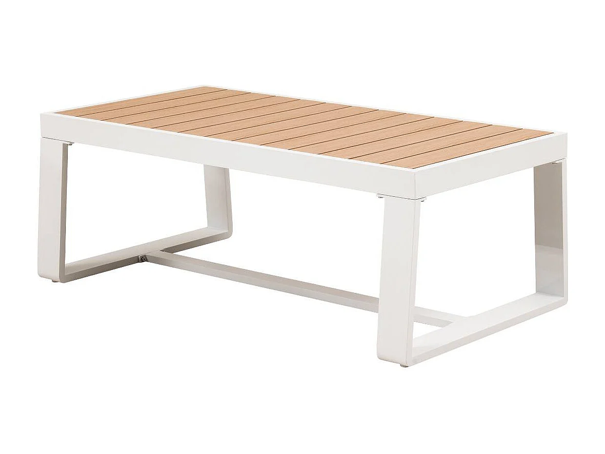 Salon de jardin crème 5 places Orion