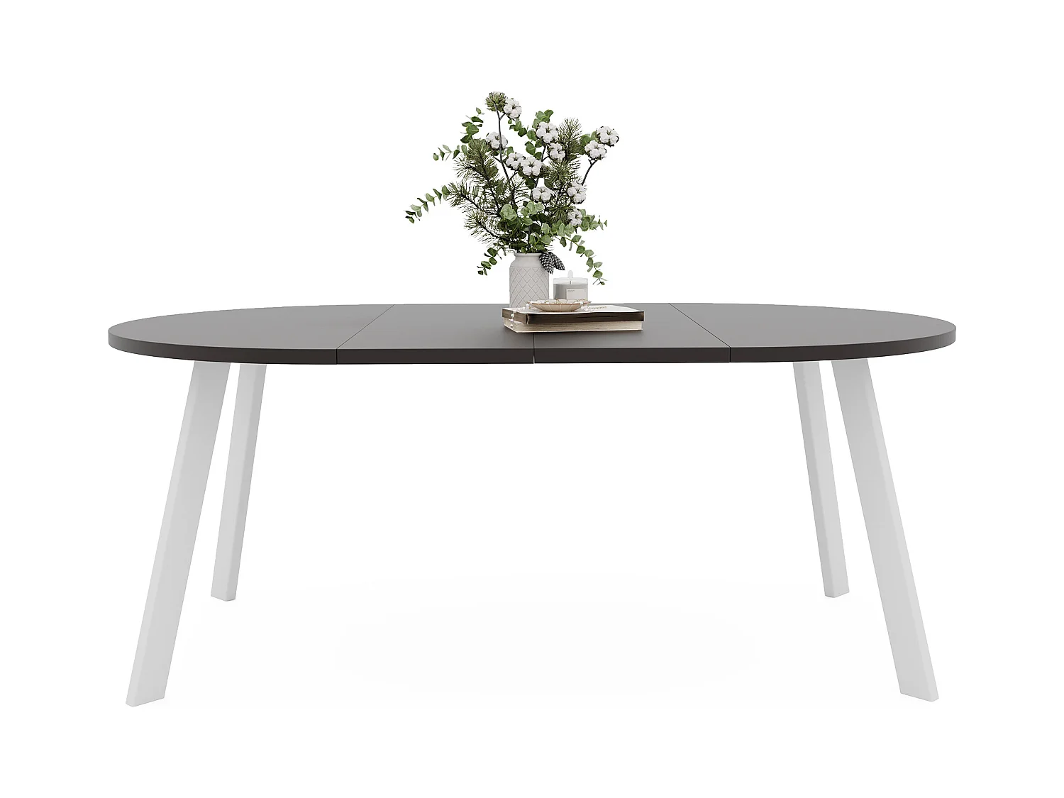Table extensible molet noir
