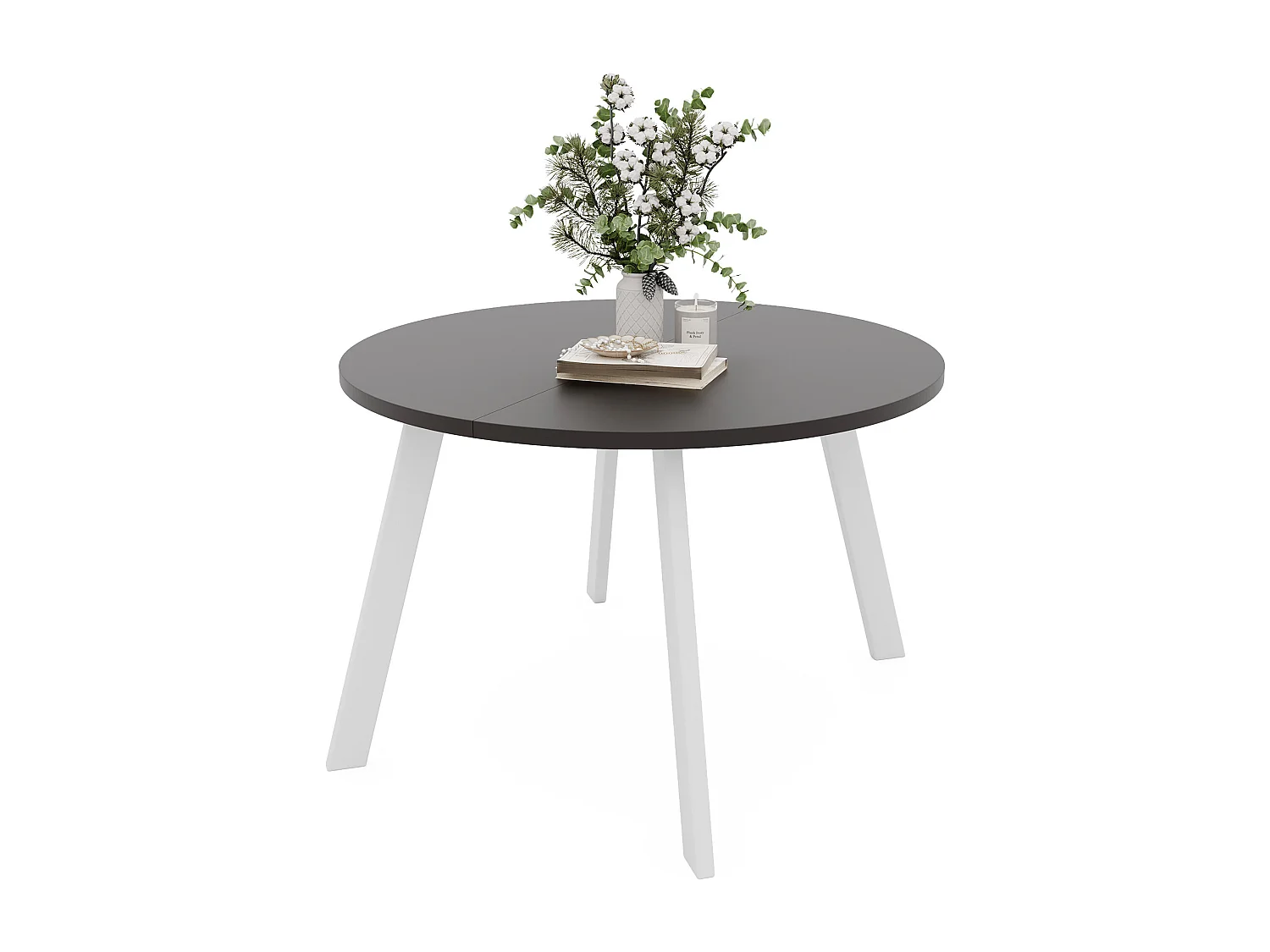 Table extensible molet noir