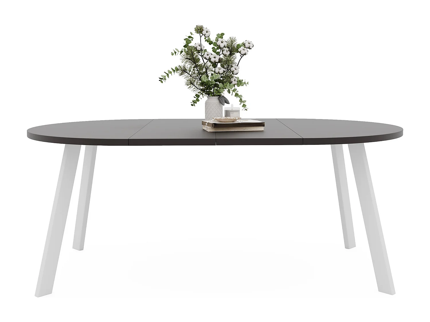 Table extensible molet noir