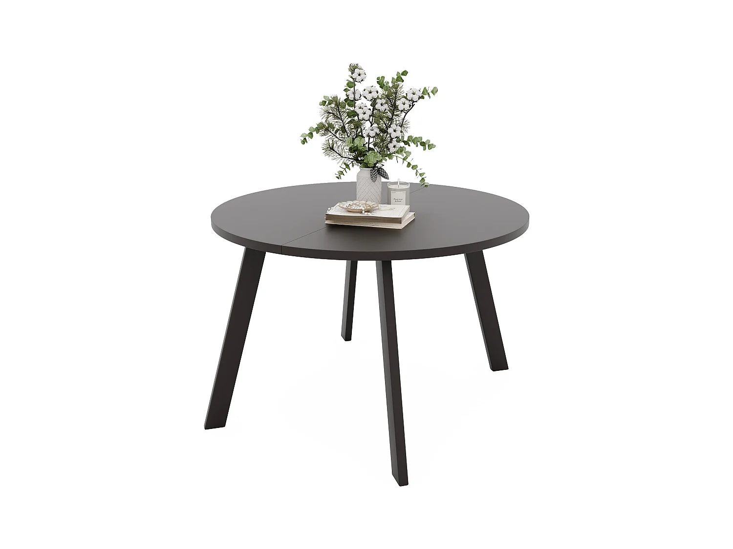 Table extensible molet noir