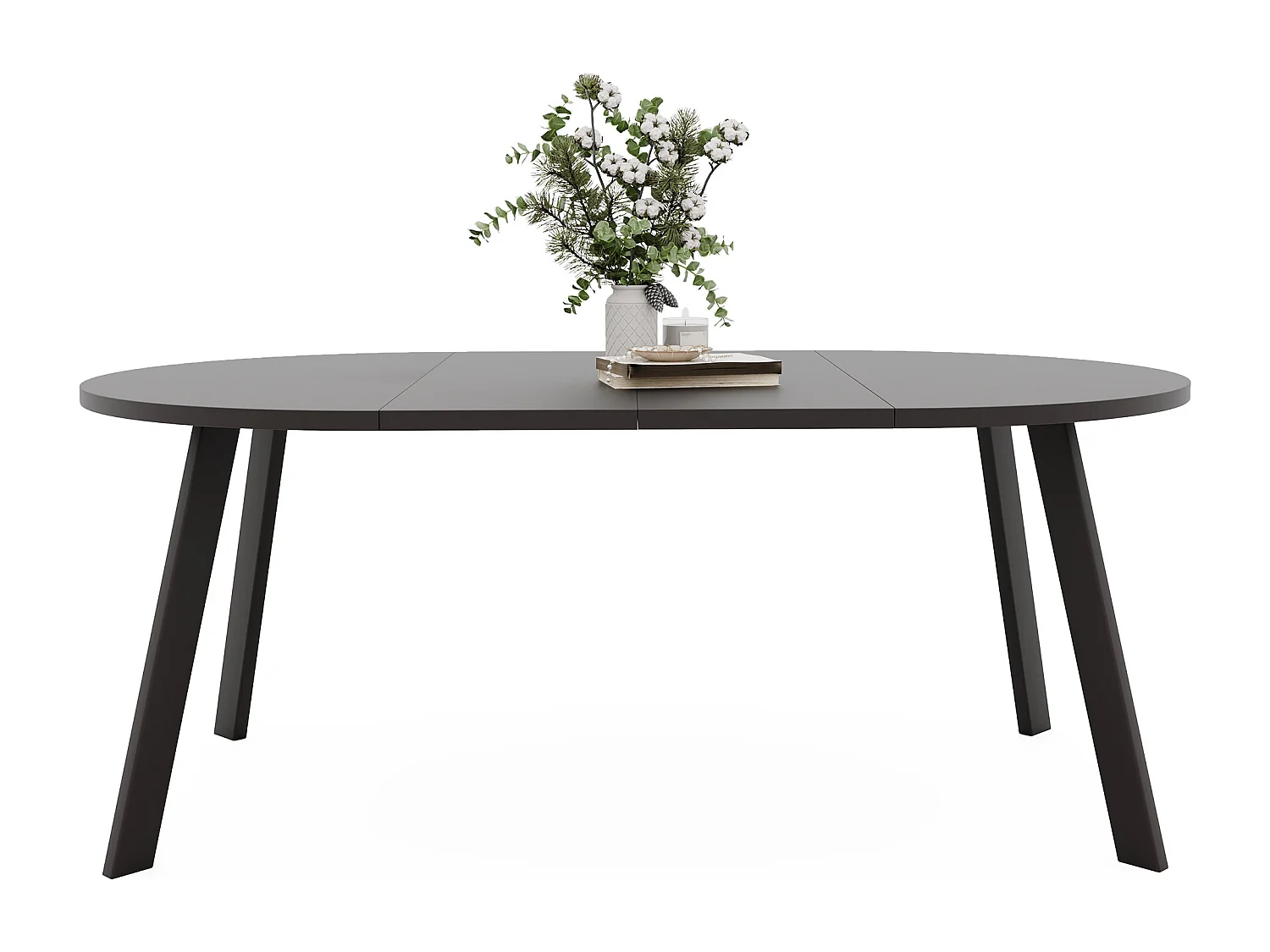 Table extensible molet noir