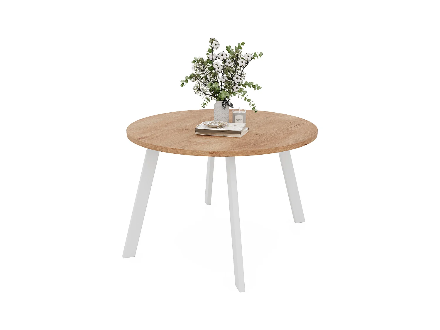 Table extensible chêne de Lefkas