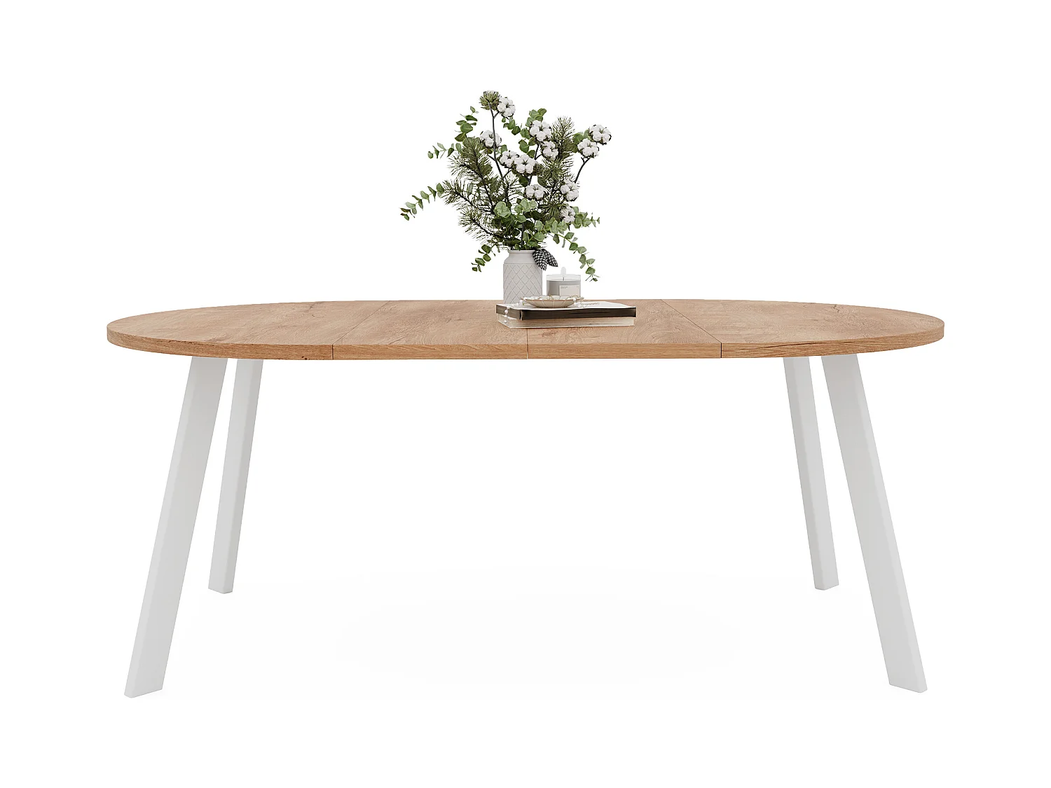 Table extensible chêne de Lefkas