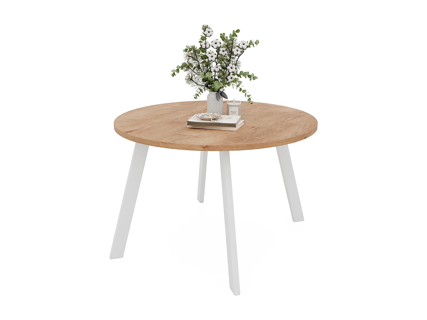 Table extensible chêne de Lefkas