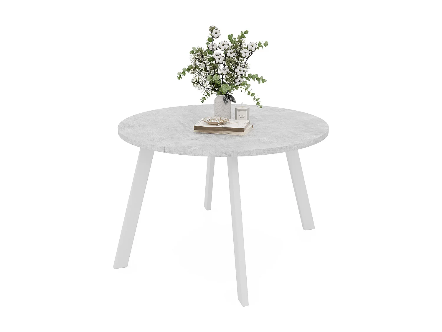 Table extensible bellato gris