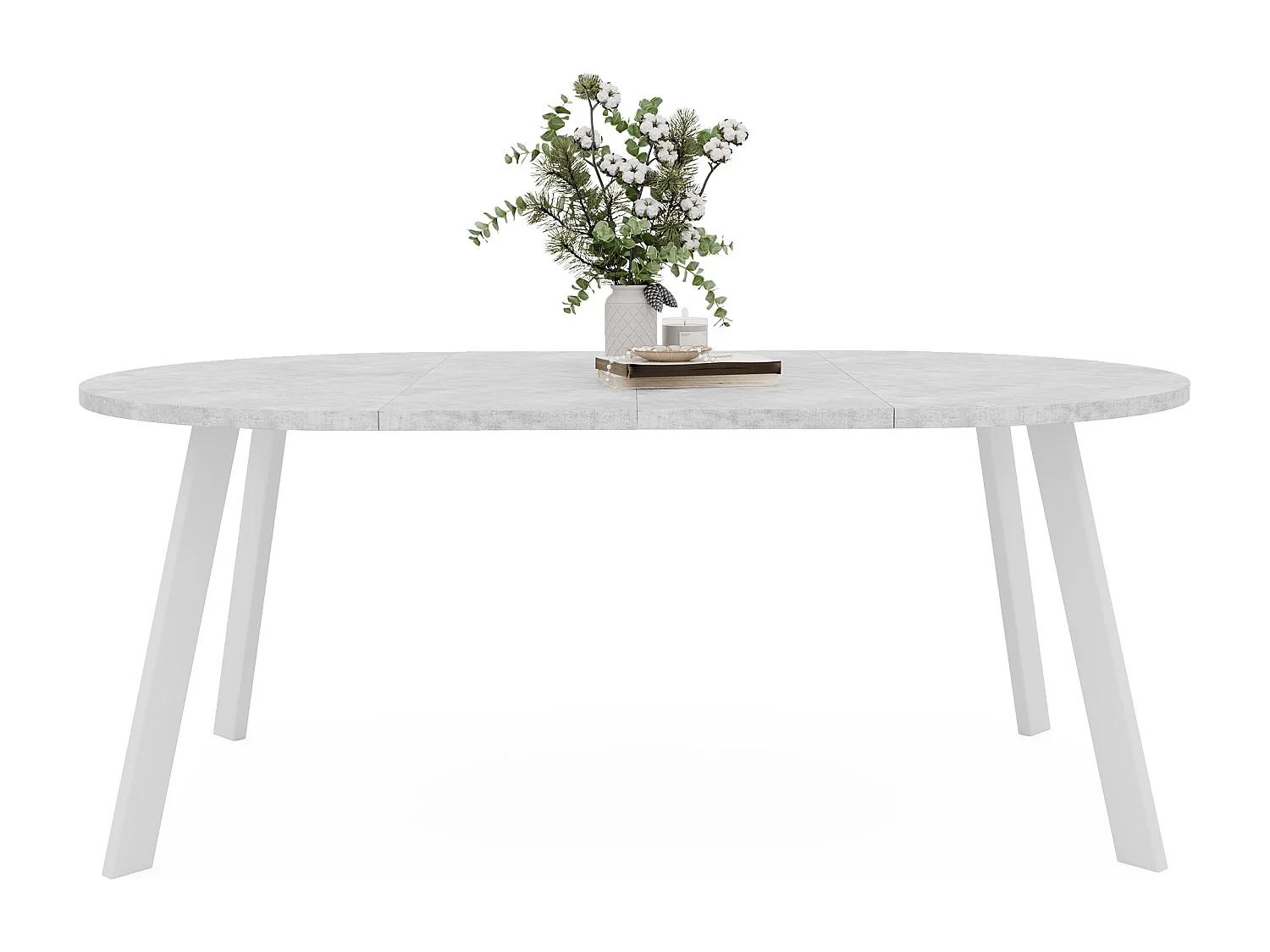 Table extensible bellato gris