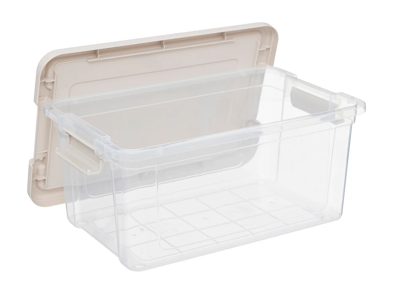 Lot de 3 Boîtes de Rangement "Tide'n" 9L Transparent