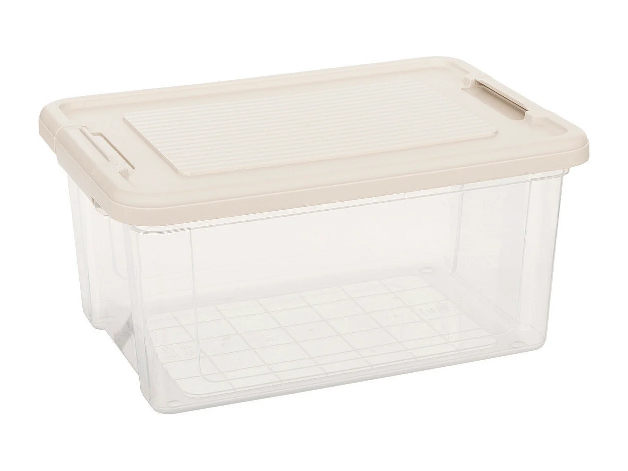 Lot de 3 Boîtes de Rangement "Tide'n" 16L Transparent