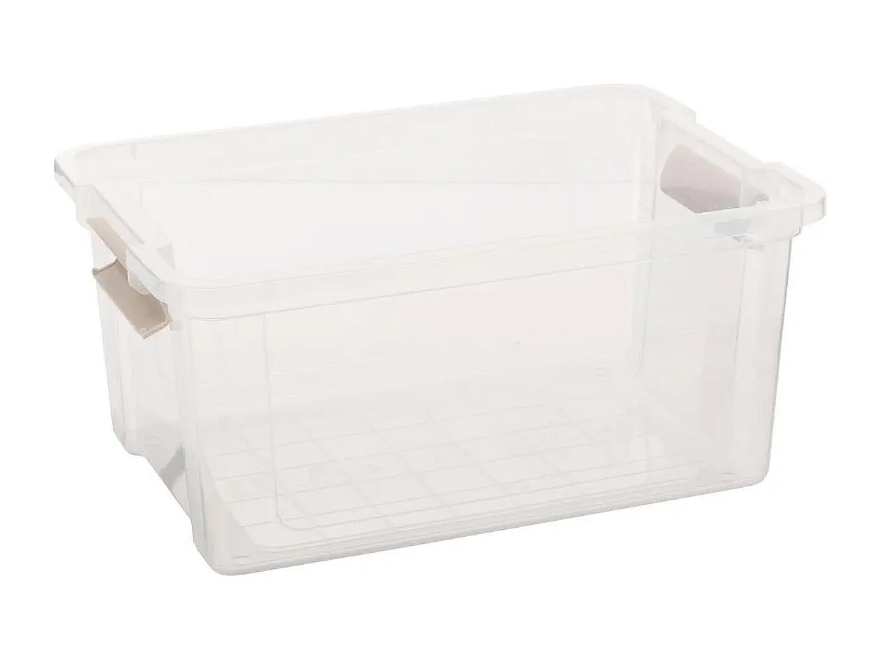 Lot de 3 Boîtes de Rangement "Tide'n" 16L Transparent