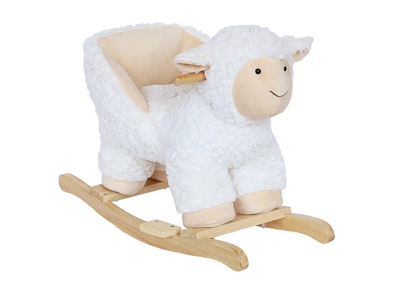 Fauteuil mouton à bascule pour enfant