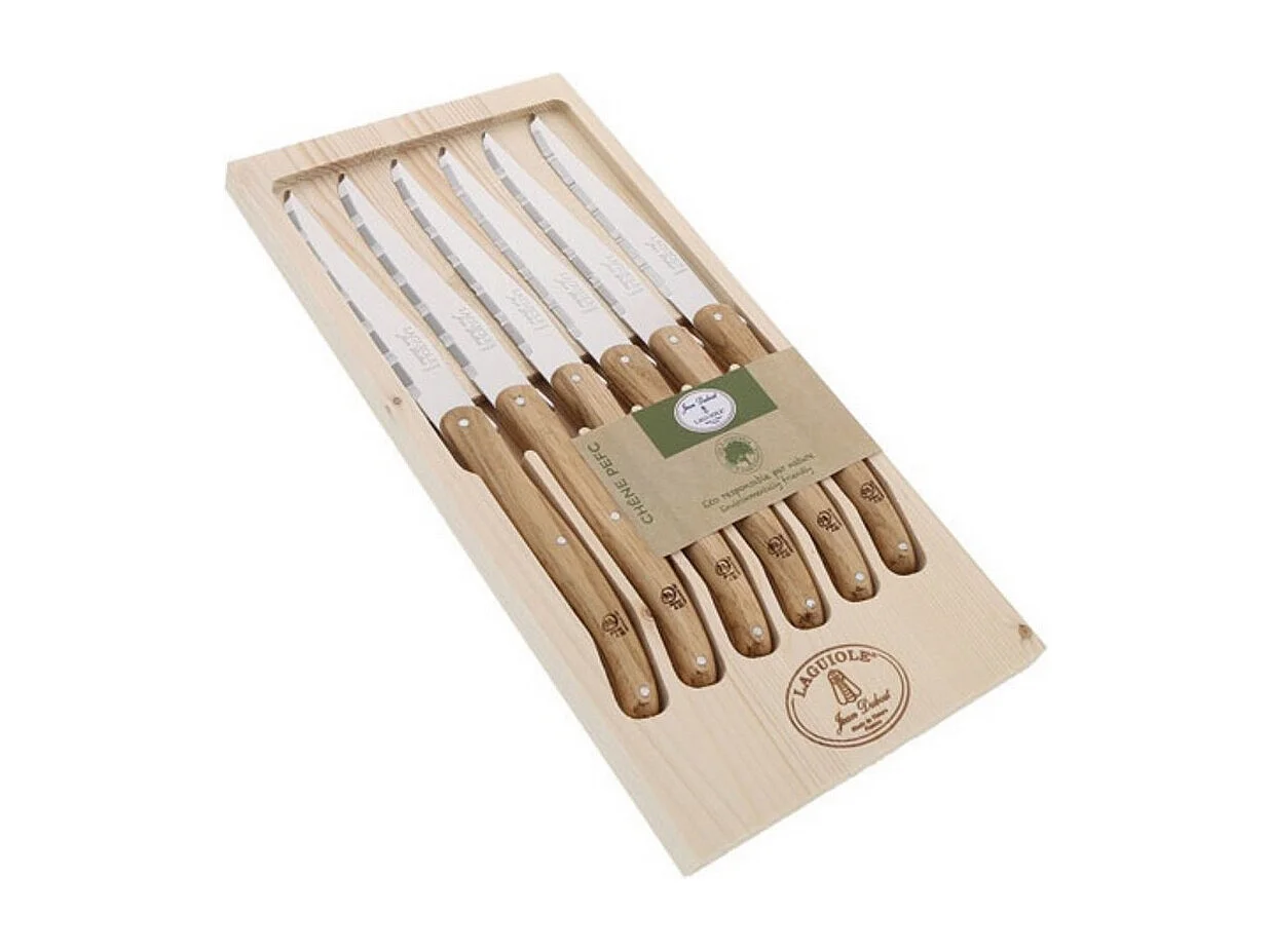Jean Dubost Coffret de 6 couteaux à steak - L0060011PEF175