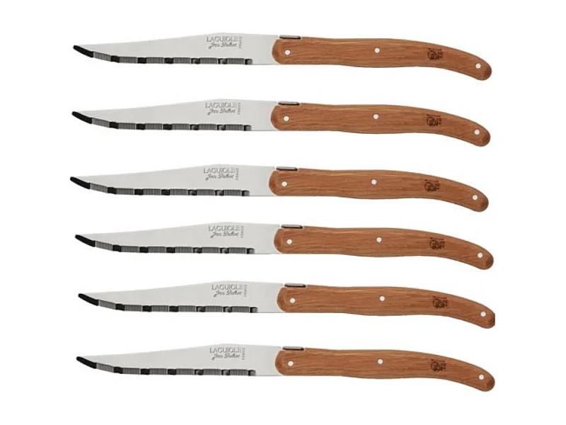 Jean Dubost Coffret de 6 couteaux à steak - L0060011PEF175