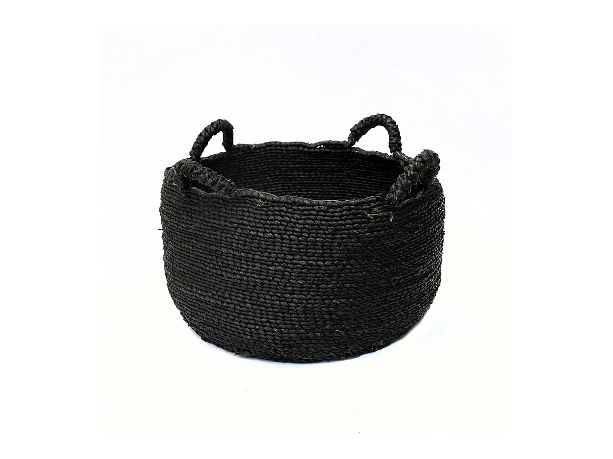 Les Quatre Mains Baskets – Schwarz – M