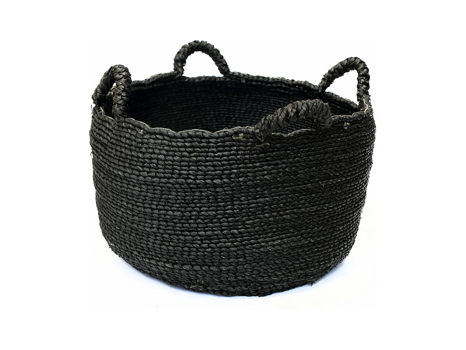 Les Quatre Mains Baskets – Schwarz – L