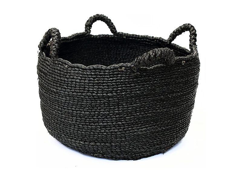 Les Quatre Mains Körbe - Schwarz - L