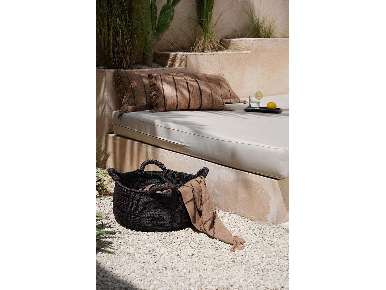 Les Quatre Mains Baskets - Schwarz - S