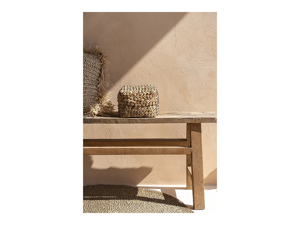 The Coconut Shell Basket - Natural - L