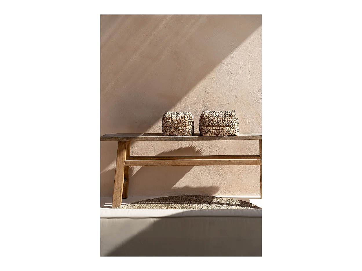 The Coconut Shell Basket - Natural - L