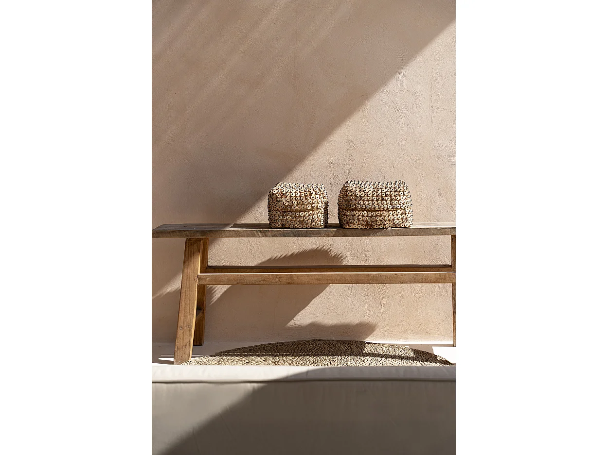 The Coconut Shell Basket - Natural - L