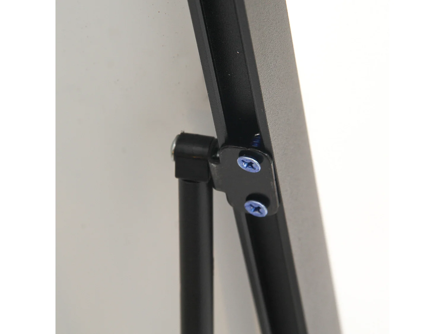 Specchio grande a figura intera - rettangolare, 53 x 162 cm - da appoggio, da parete o da parete - nero