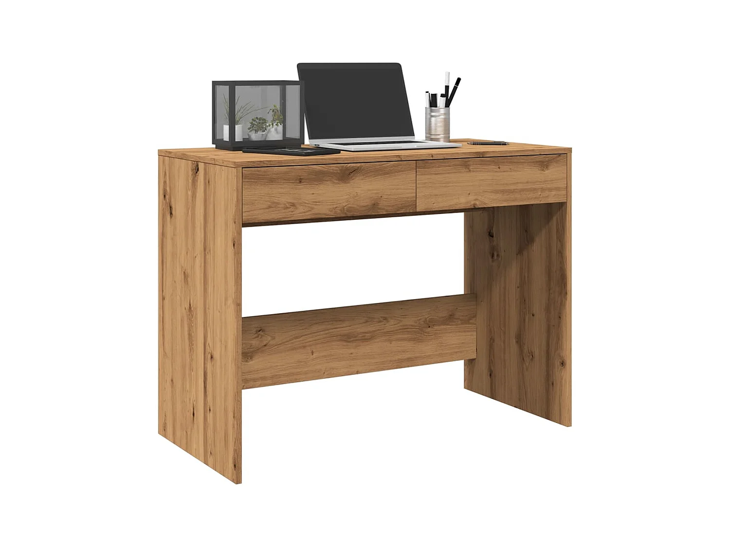 Schreibtisch Artisan-Eiche 101x50x76,5 cm Holzwerkstoff