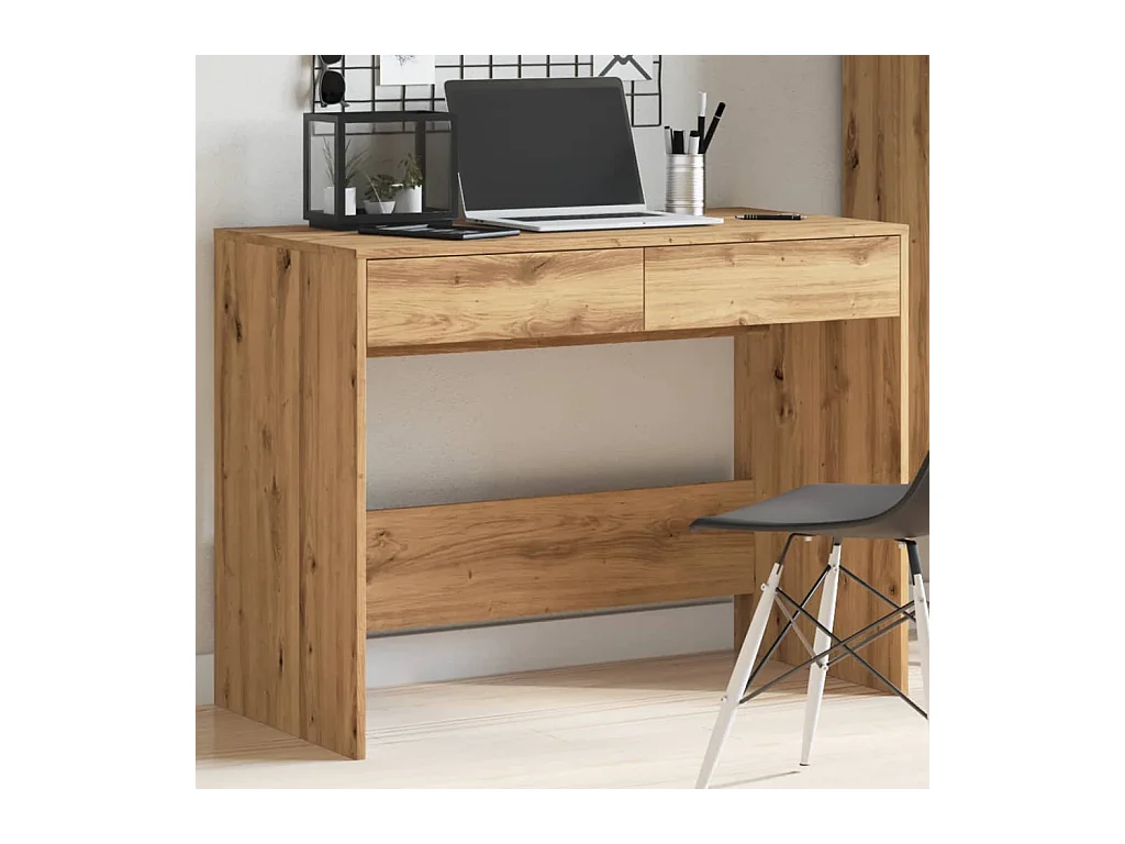 Schreibtisch Artisan-Eiche 101x50x76,5 cm Holzwerkstoff