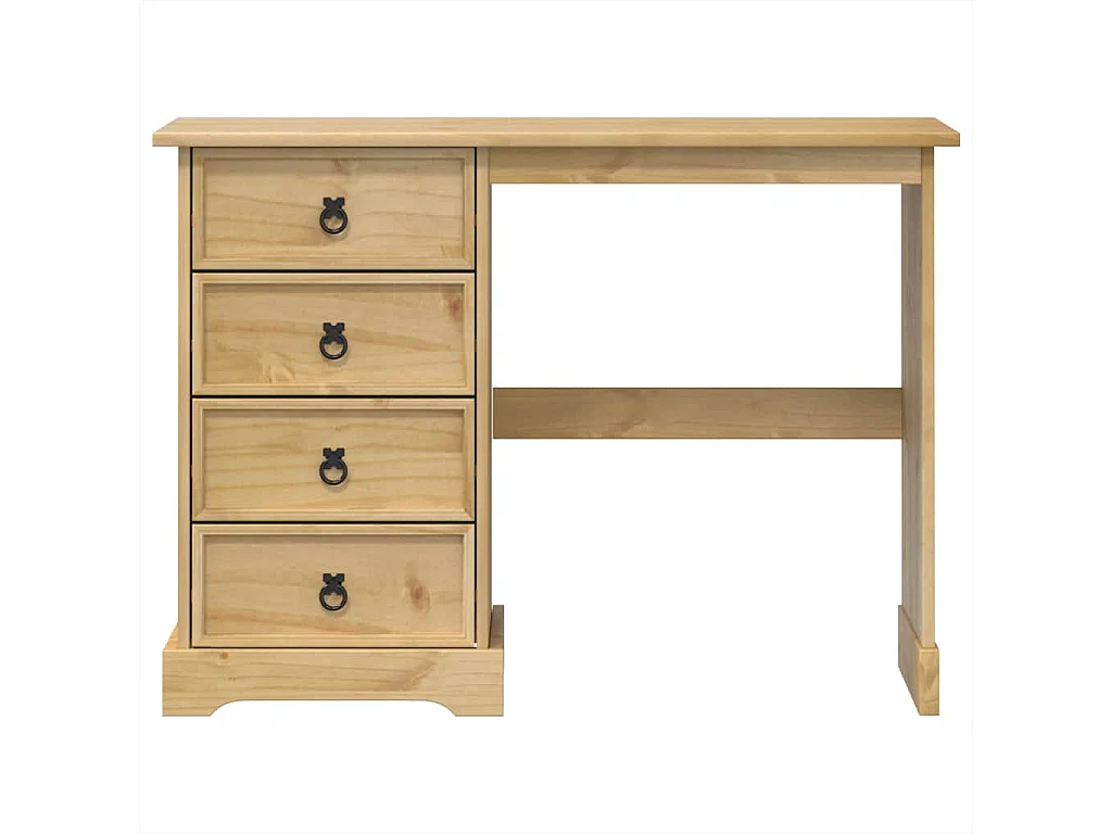 Coiffeuse Corona 104x47x75 cm bois de pin massif