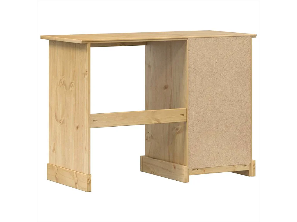 Coiffeuse Corona 104x47x75 cm bois de pin massif