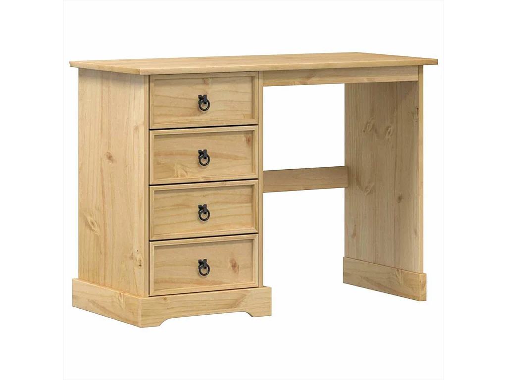 Coiffeuse Corona 104x47x75 cm bois de pin massif