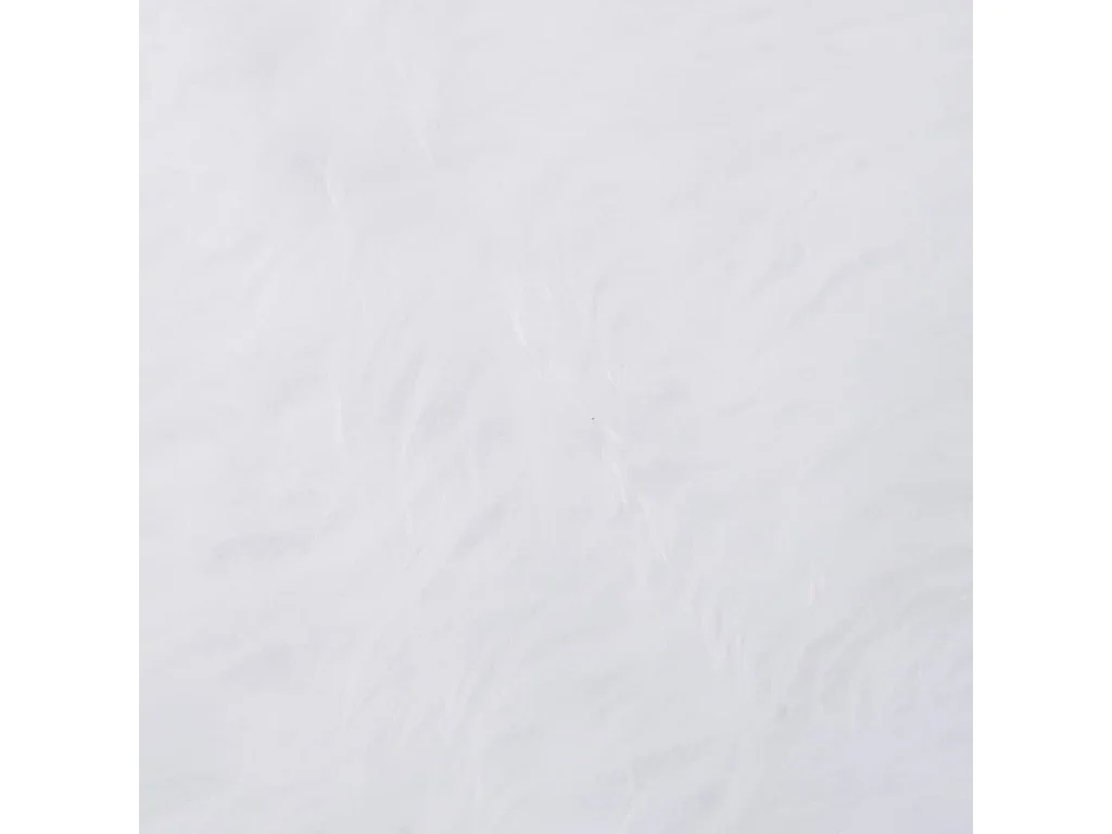 Weihnachtsbaumrock Weiß 90 cm Kunstfell