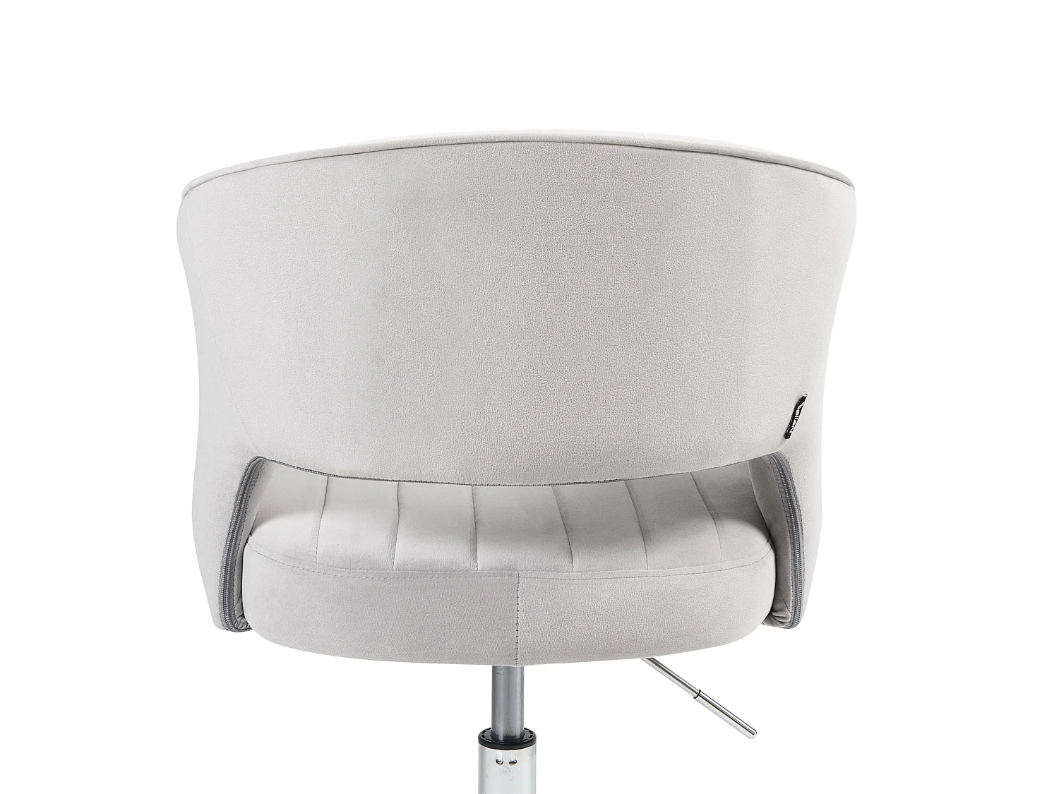 Desk Chair KATONAH Velvet Light Grey