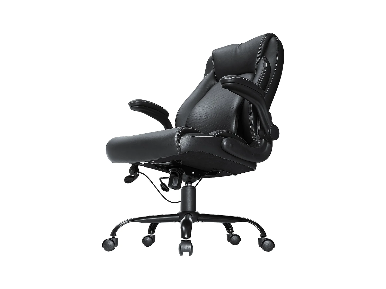 Chaise de Bureau, SucceBuy Chaise de Bureau Exécutive, Chaise Confortable avec Support Lombaire Réglable