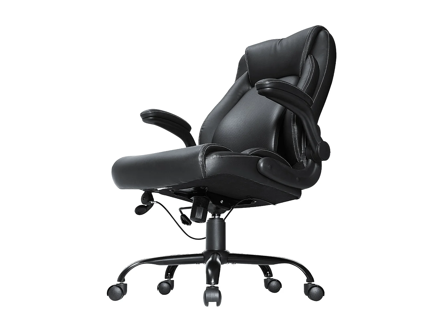 Chaise de Bureau, SucceBuy Chaise de Bureau Exécutive, Chaise Confortable avec Support Lombaire Réglable