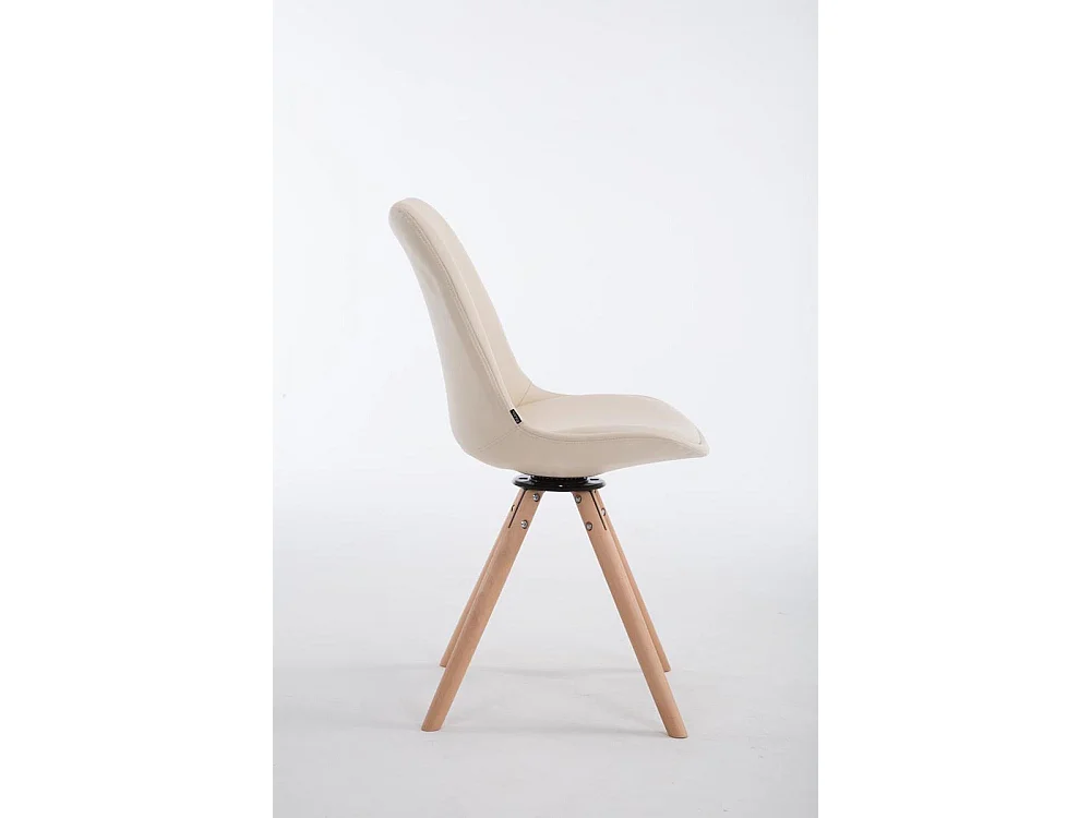 chaise salle à manger - Similicuir & Nature - Crème - Calais