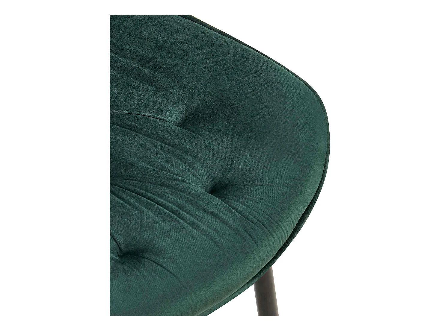 chaise salle à manger - Velours - Vert - Wallace