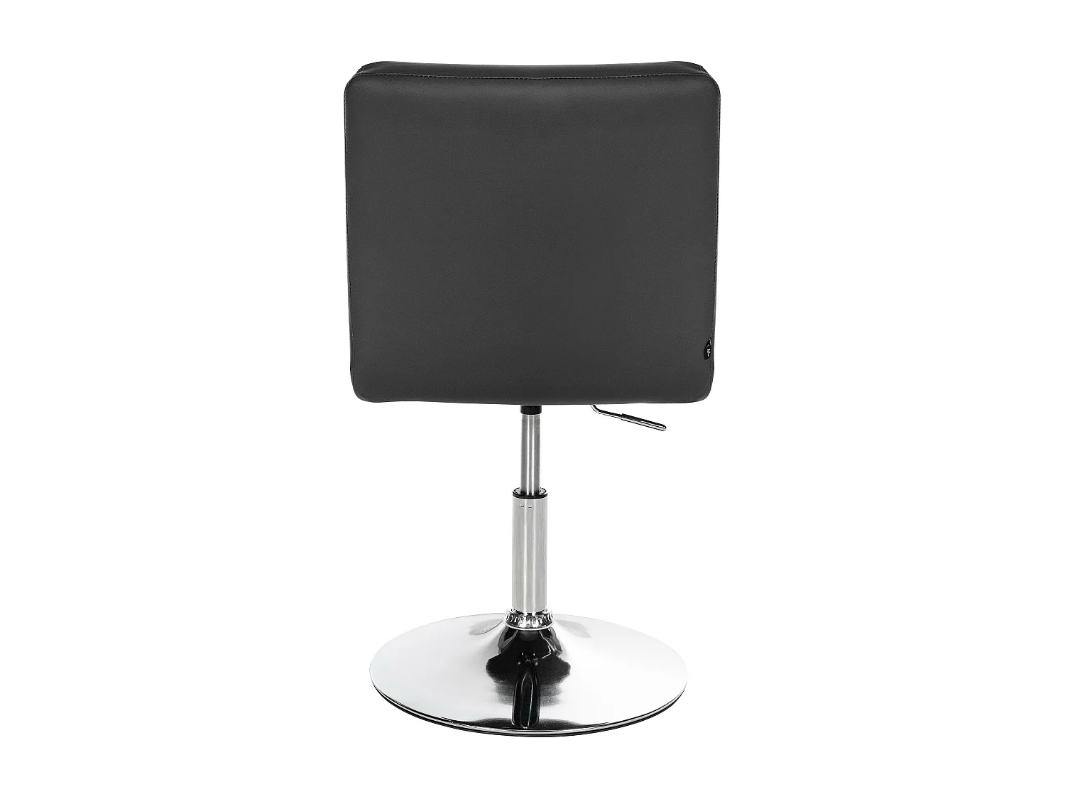 Lot de 2  chaise salle à manger - Similicuir - Noir - Elvas