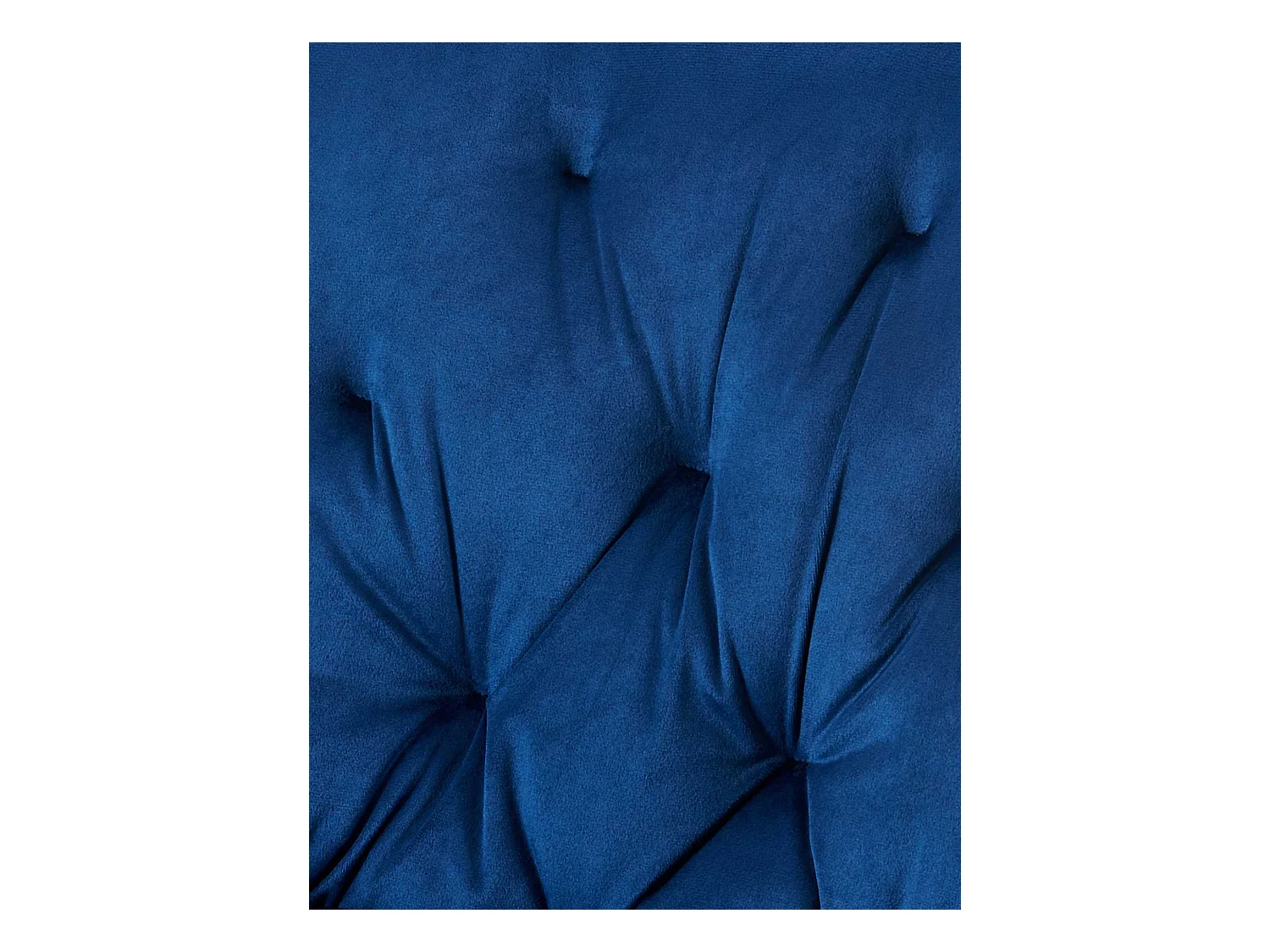 chaise salle à manger - Velours - Bleu - Wallace