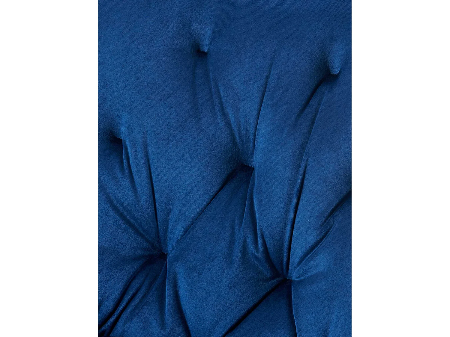 chaise salle à manger - Velours - Bleu - Wallace